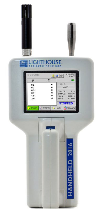 handheld 2016 手持式尘埃粒子计数器