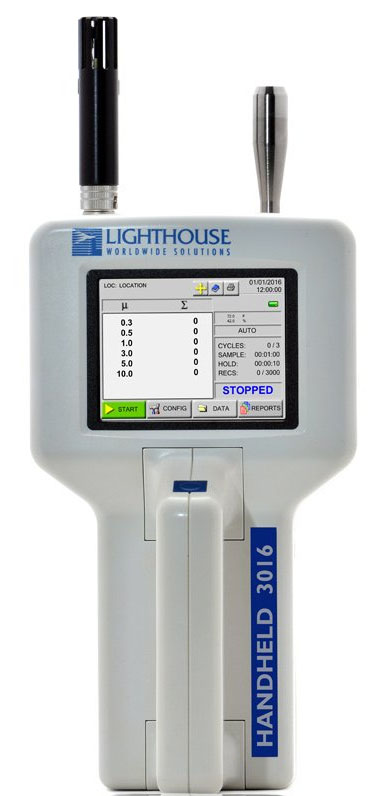 handheld 3016 尘埃粒子计数器总览