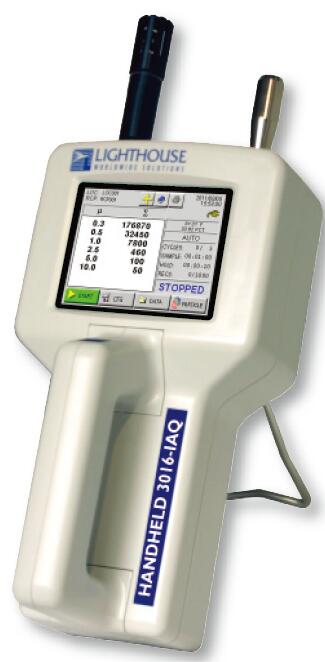 handheld 3016IAQ 尘埃粒子计数器总览