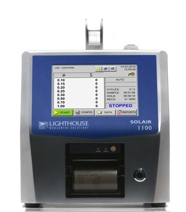 SOLAIR 1100 尘埃粒子计数器总览