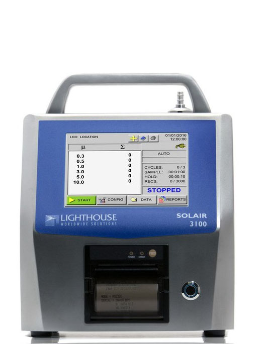 SOLAIR 3100 尘埃粒子计数器总览